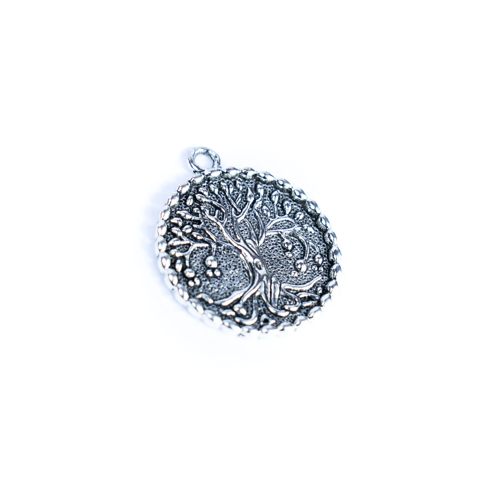 5 pieces antique silver tree hang tags jewelry finding suppliers D-3-540