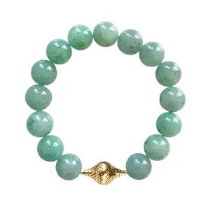 AVENTURINE QUARTZ STRETCH BRACELET