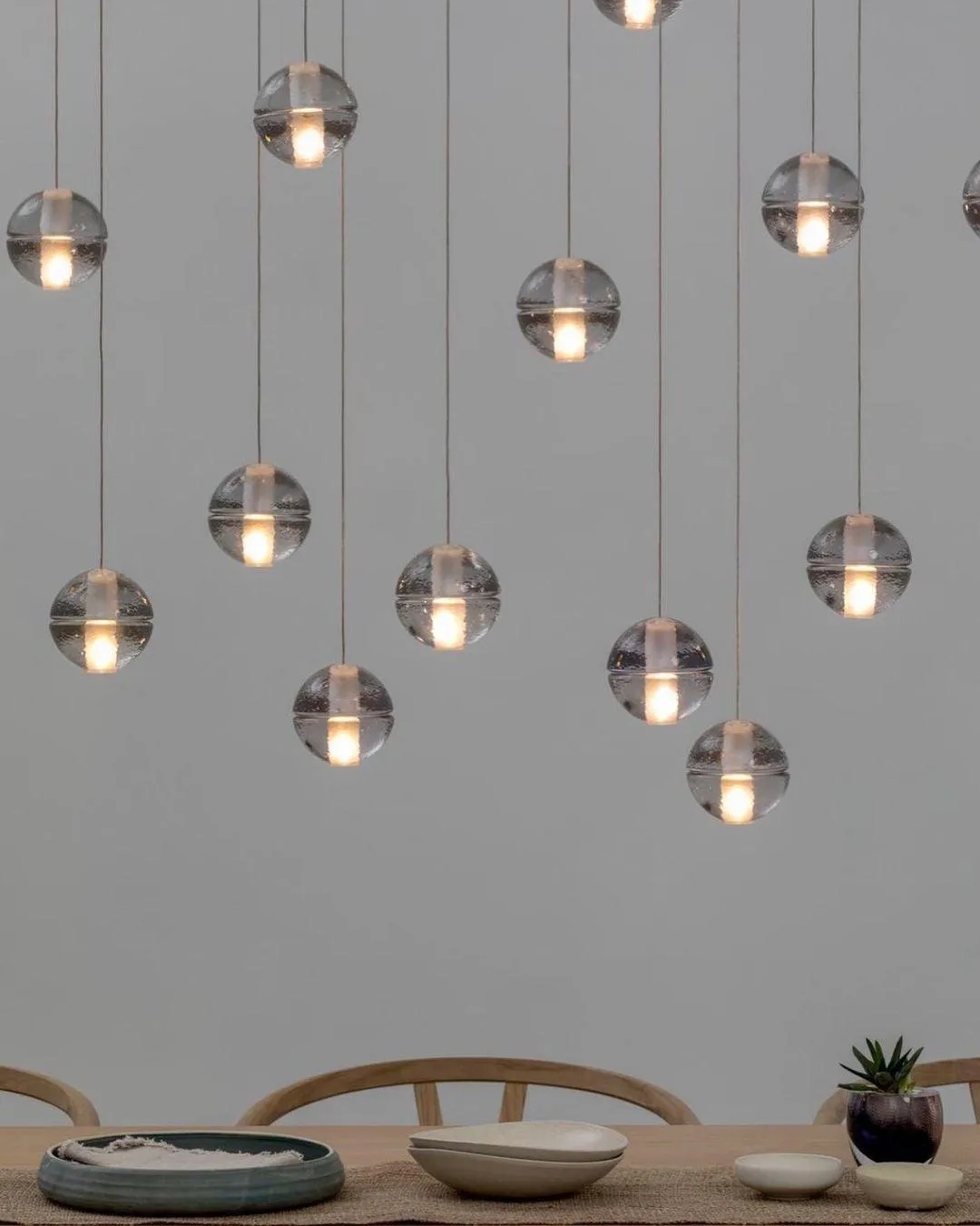 Ball Crystal Pendant Lamp