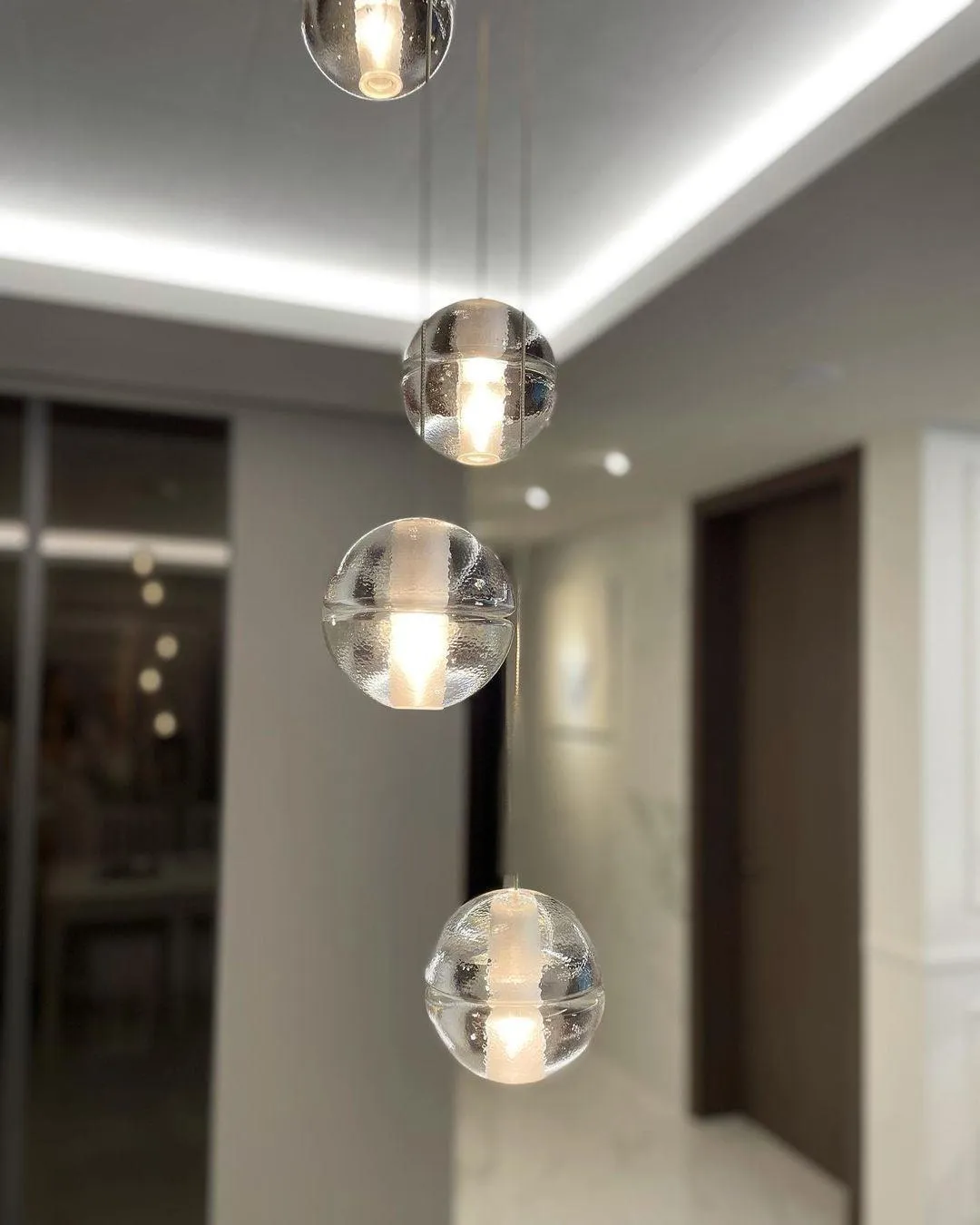 Ball Crystal Pendant Lamp