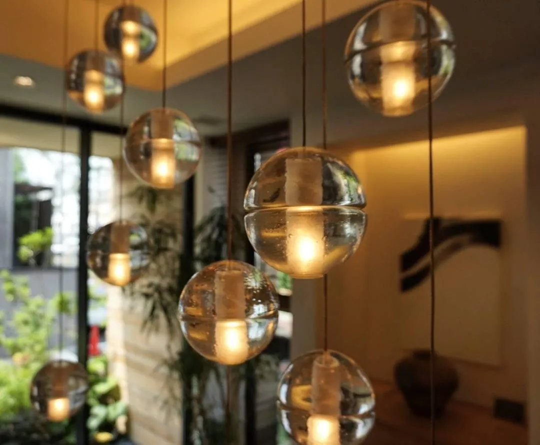 Ball Crystal Pendant Lamp