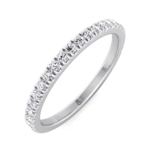 Buffalo - Pave Wedding Band (0.20 CT)