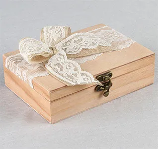 Country Romance Ring Bearer Box