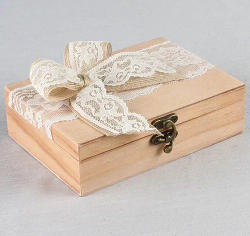 Country Romance Ring Bearer Box