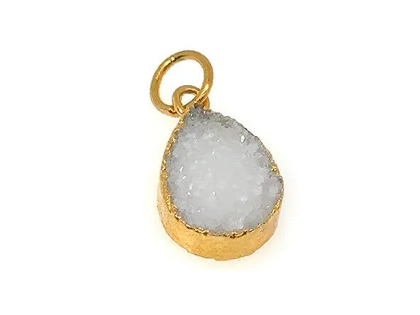 Druzy Teardrop