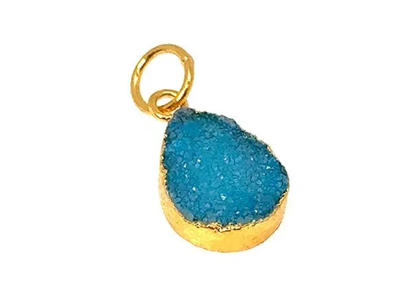 Druzy Teardrop