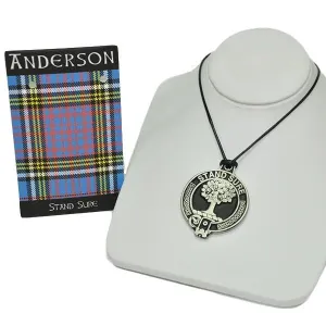 Farquharson Clan Crest Pendant