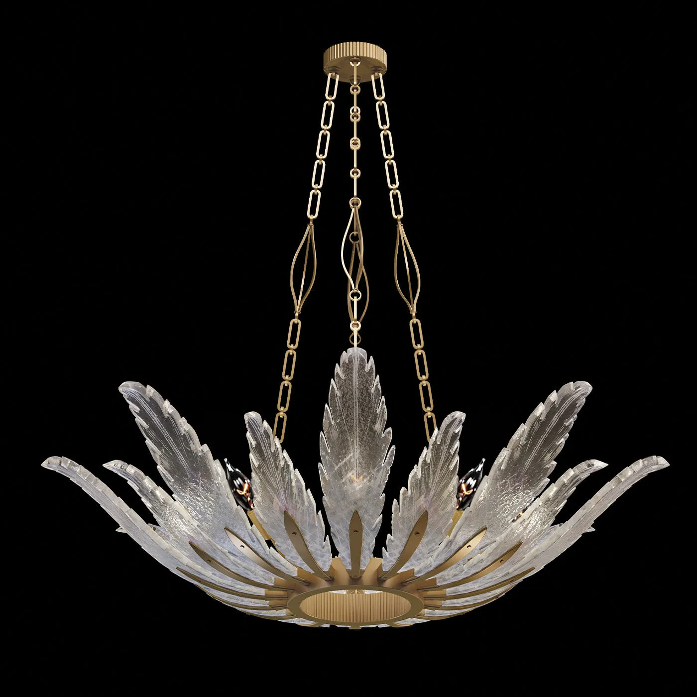 Fine Art Handcrafted Lighting Plume Pendant