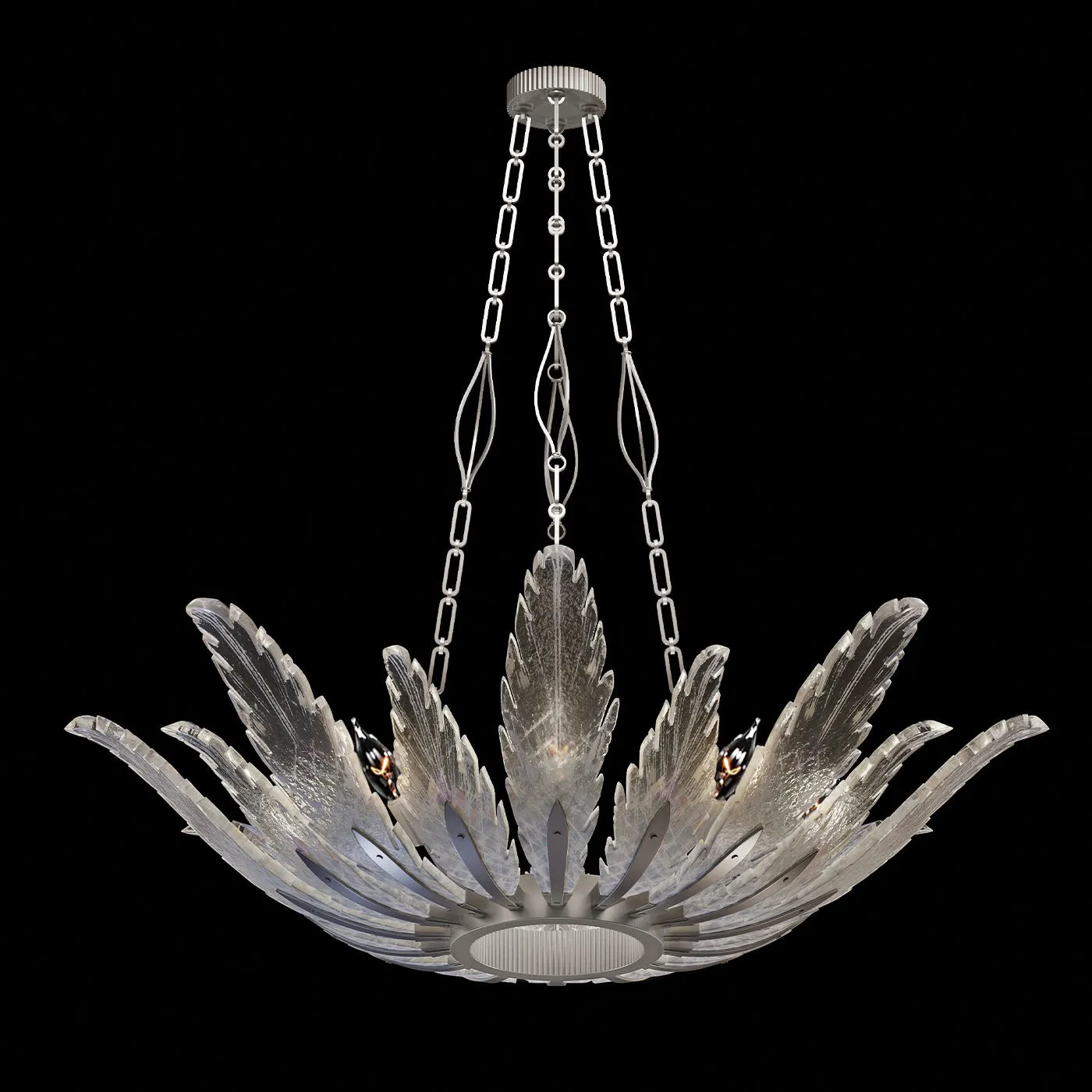 Fine Art Handcrafted Lighting Plume Pendant