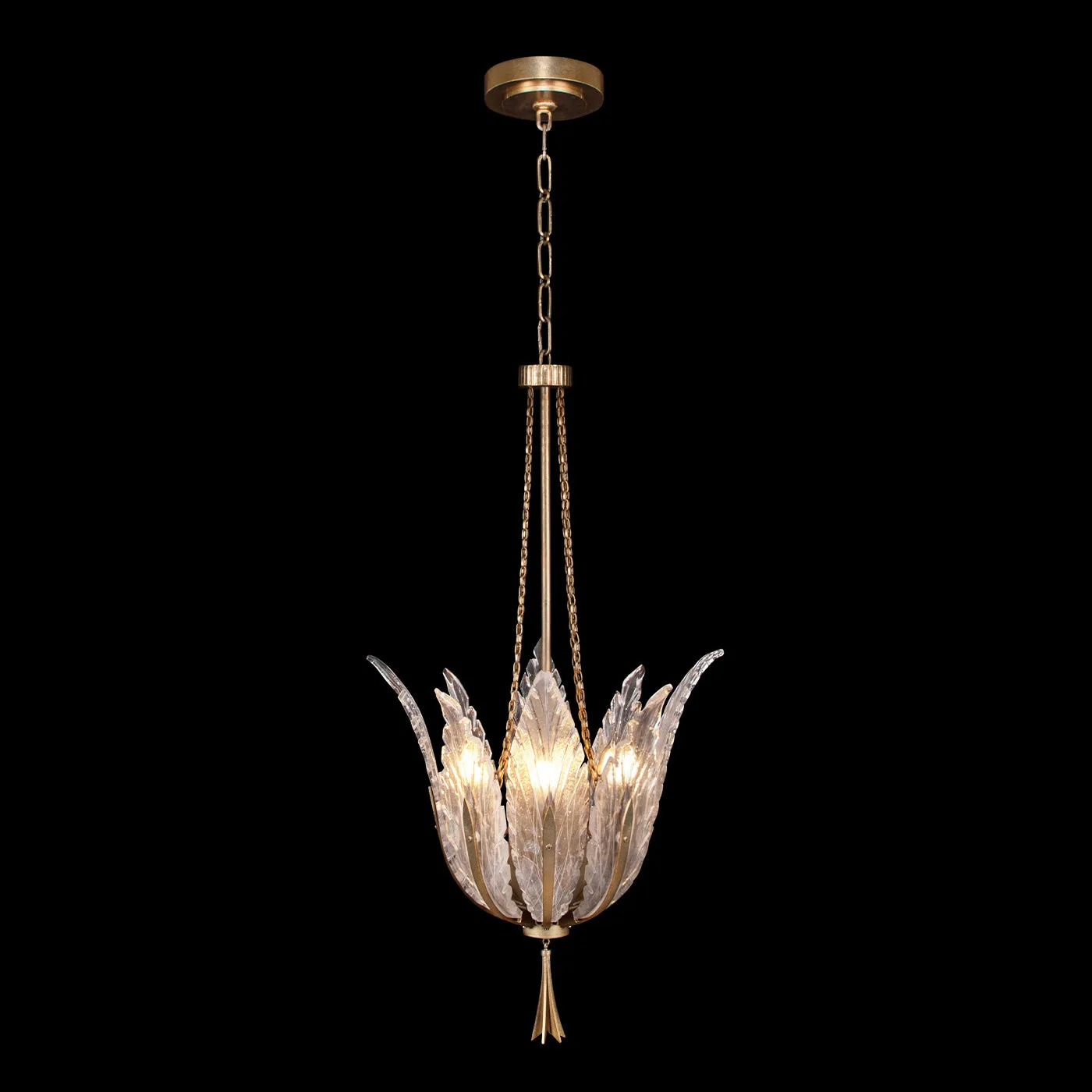 Fine Art Handcrafted Lighting Plume Pendant