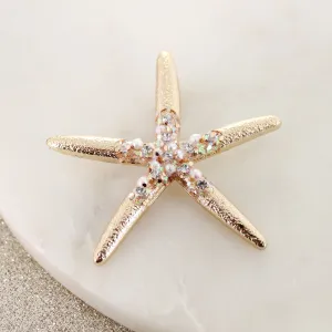 Gold Starfish Pendant