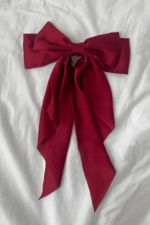 Hair Bow - Red