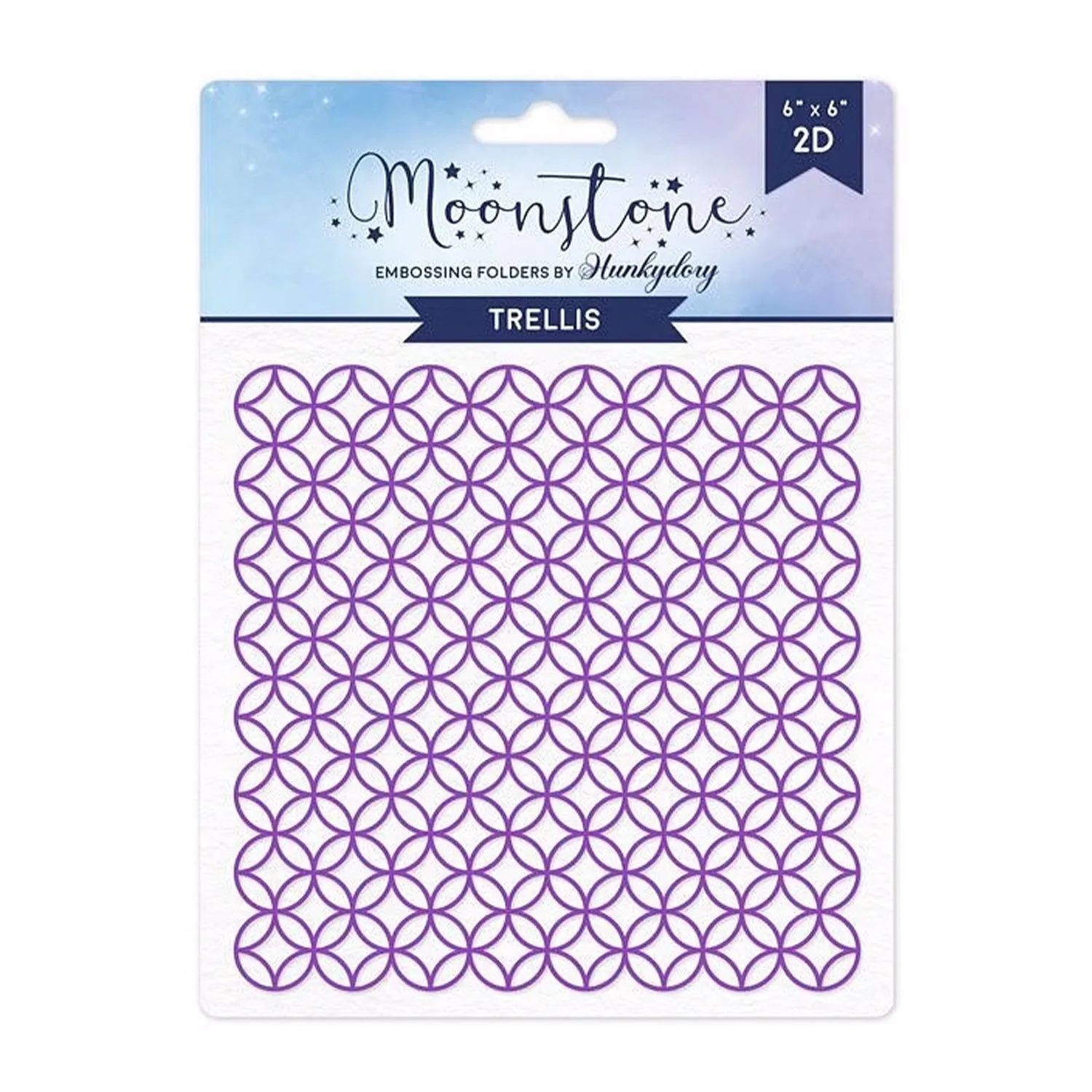 Hunkydory Moonstone Embossing Folder - Trellis