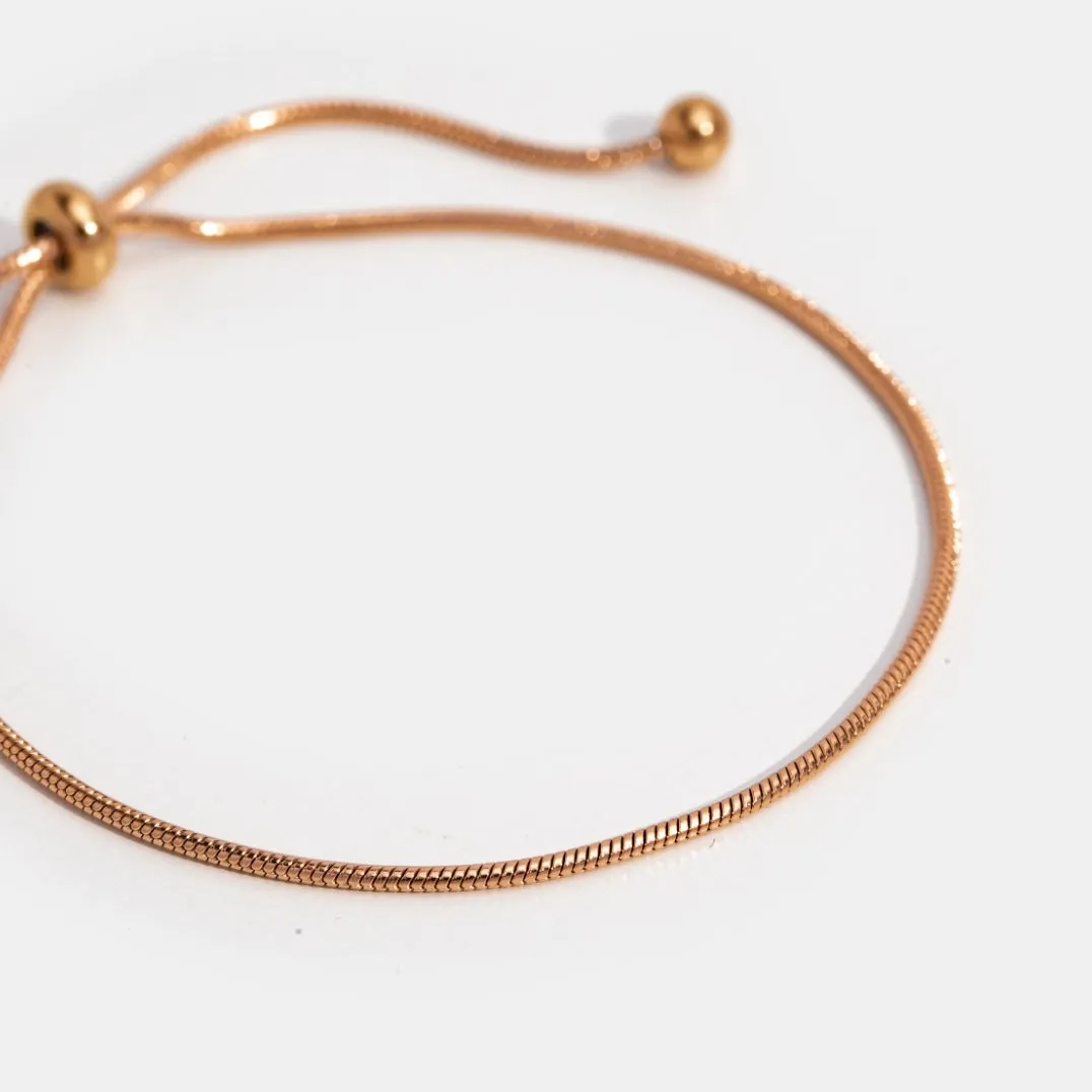 Madison Rose Gold Chain Bracelet