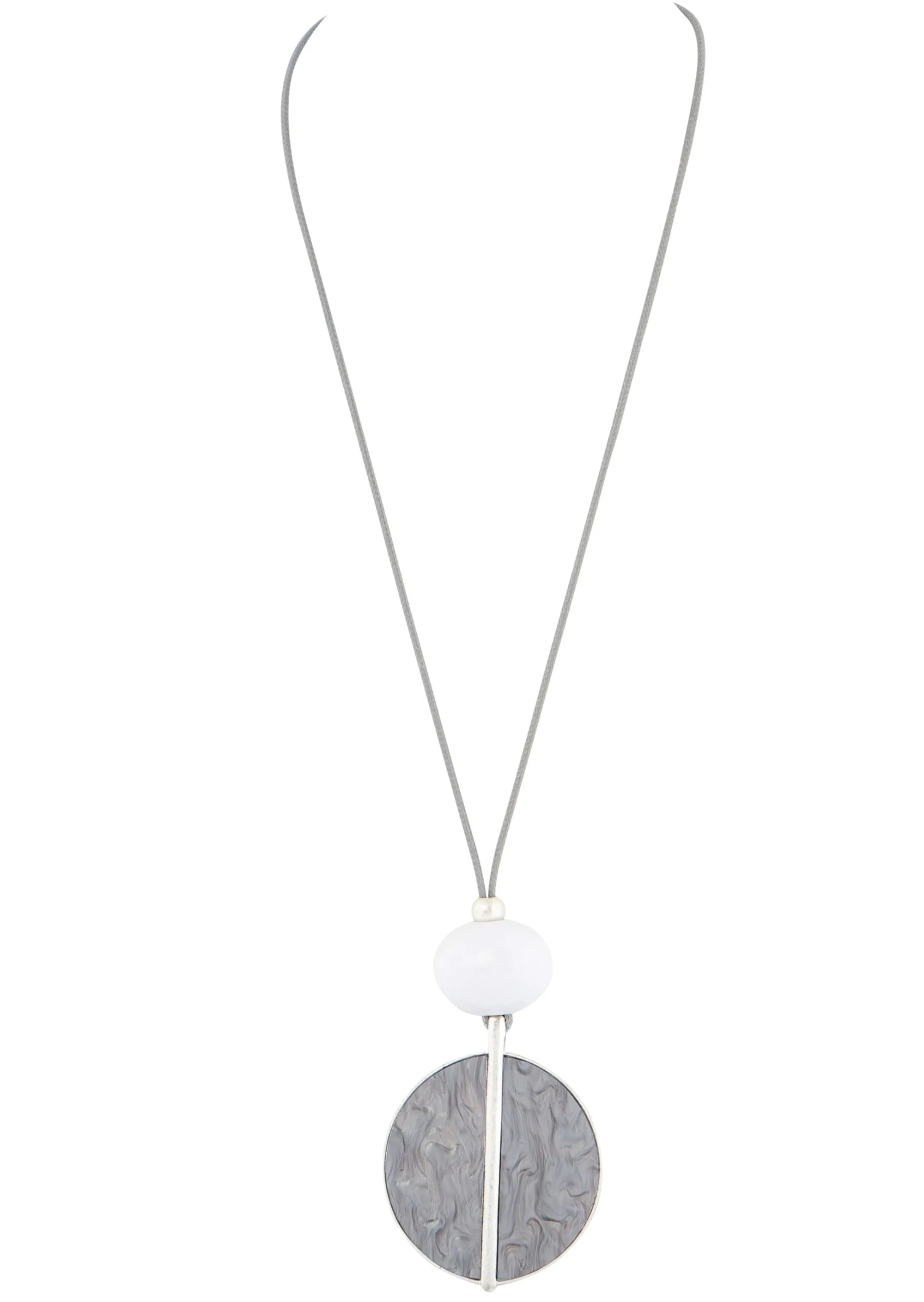 Merx - Disk Drop Pendant Necklace