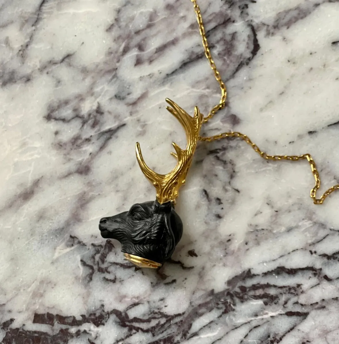 Nara pendant black - final sale