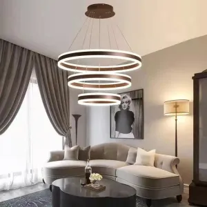 Nespresso Modern Luxury 3 Ring LED Pendant Light