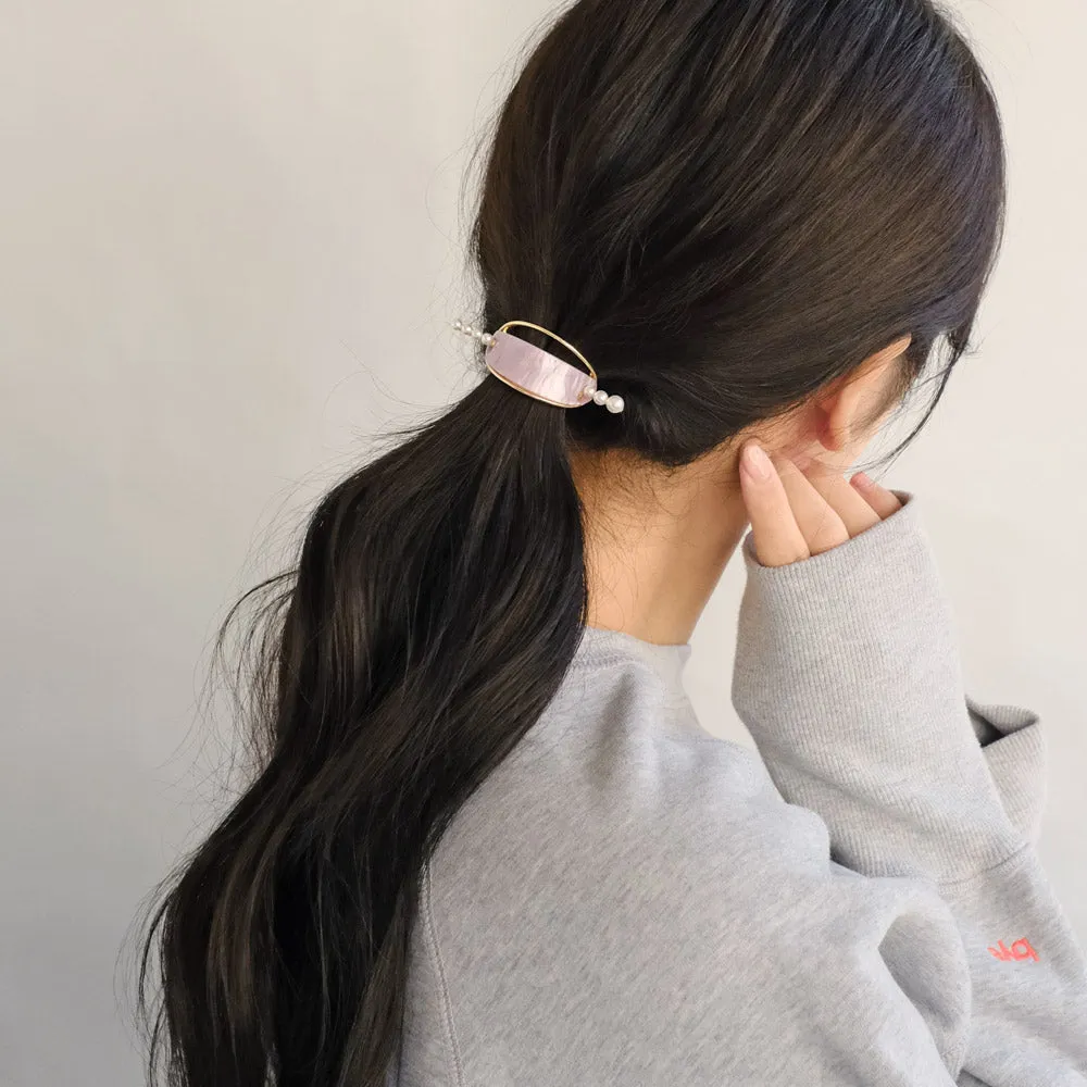 Pearly Stick Maje Cuff Pony Hook