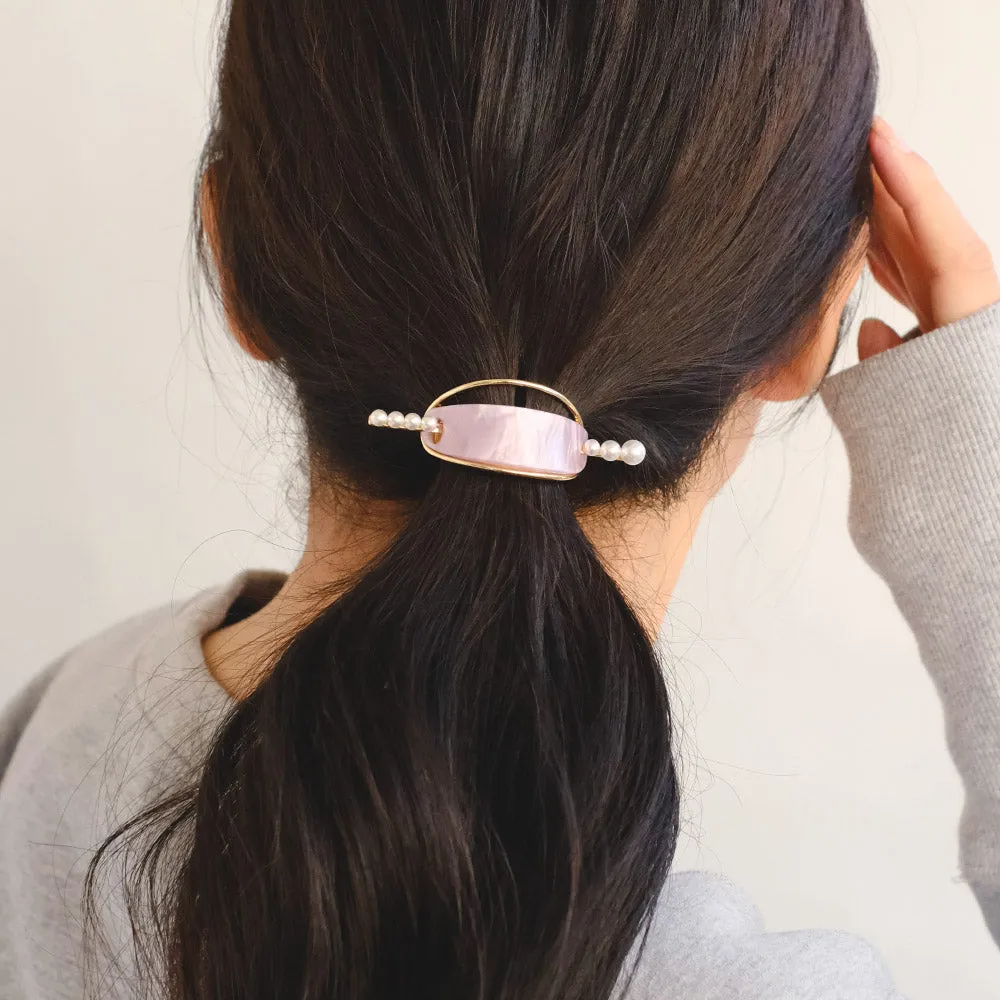 Pearly Stick Maje Cuff Pony Hook