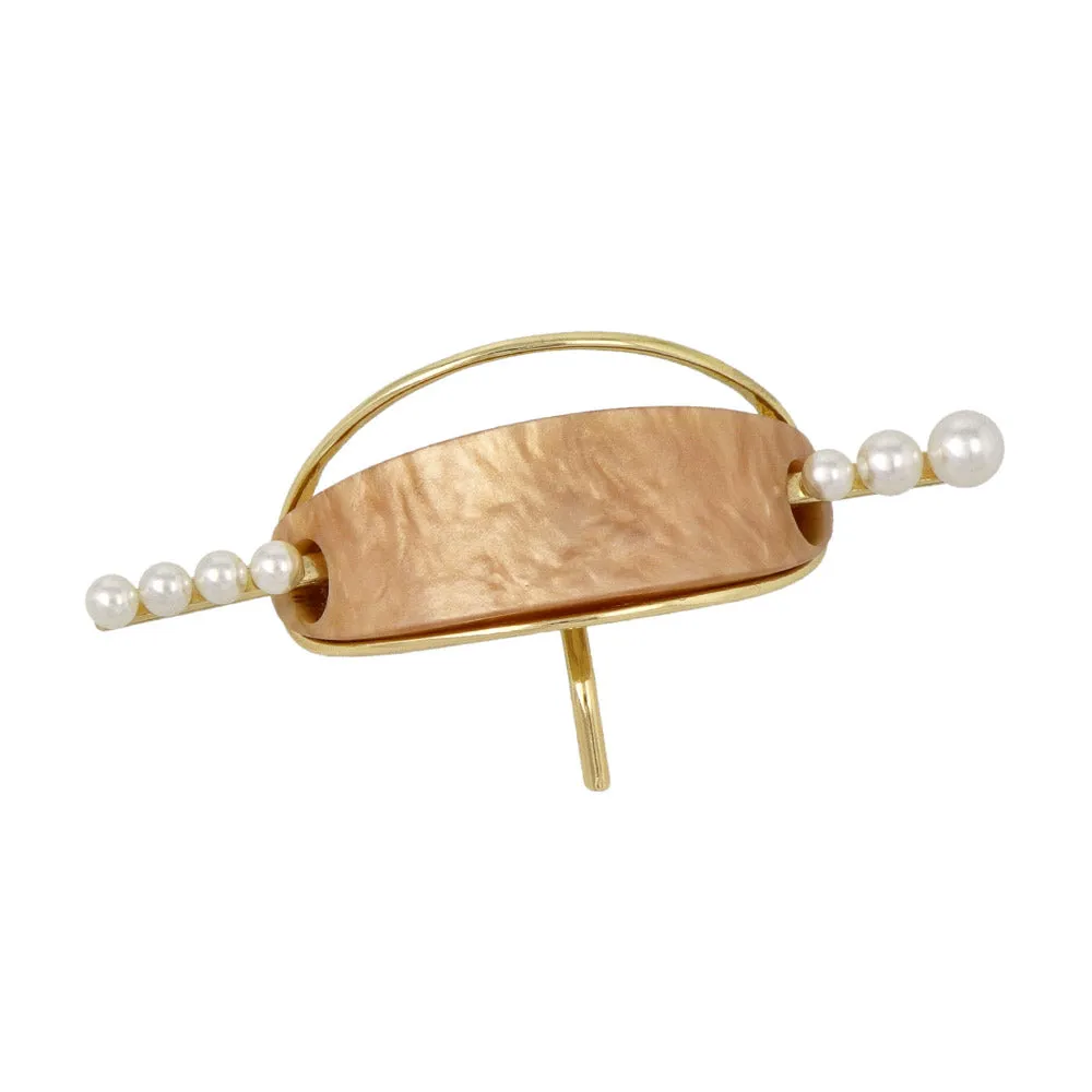 Pearly Stick Maje Cuff Pony Hook