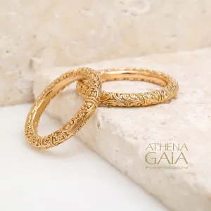 Size 9 Meadow Breeze Eternal 18k Gold Ring (In-Stock)