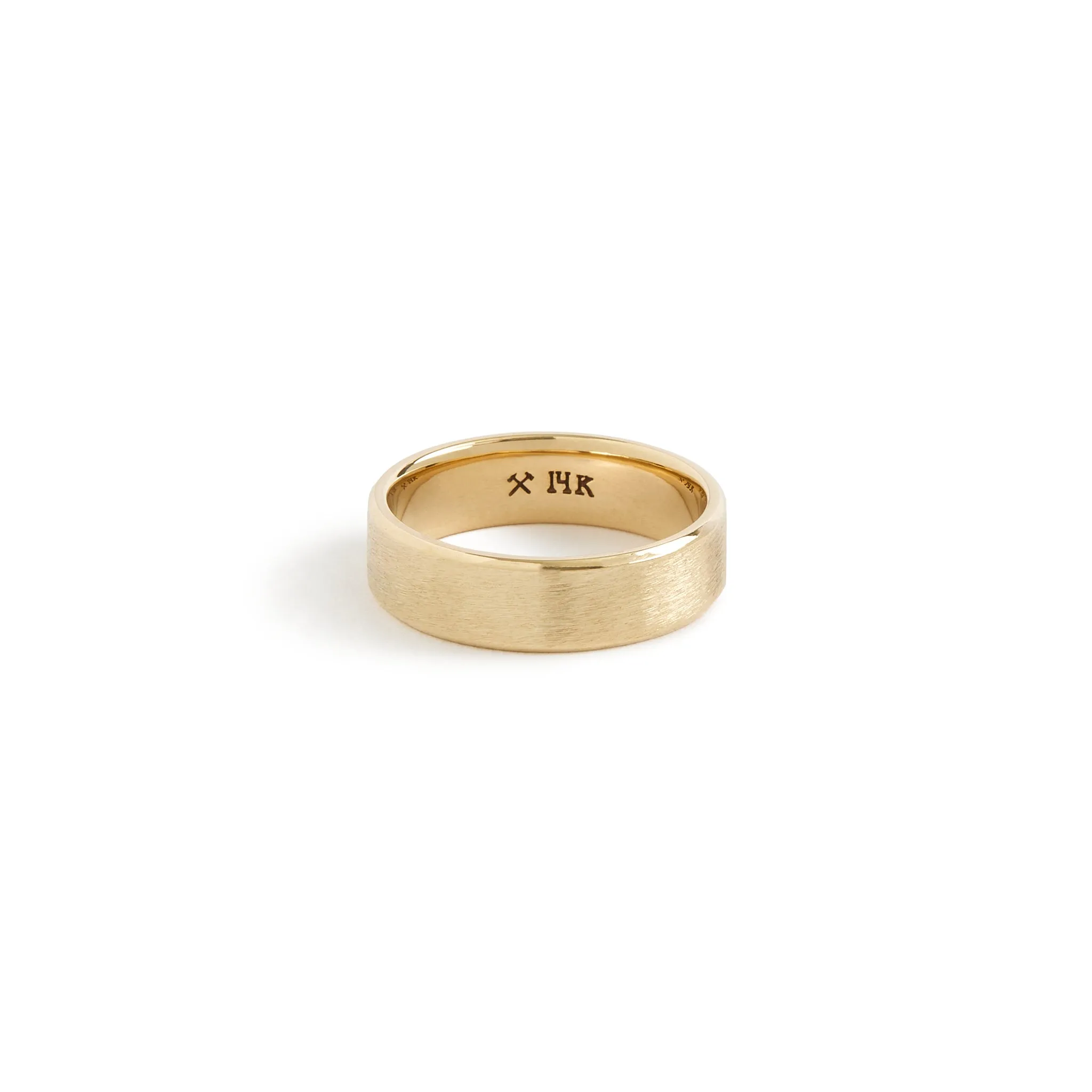 Solid Gold Thompson Ring