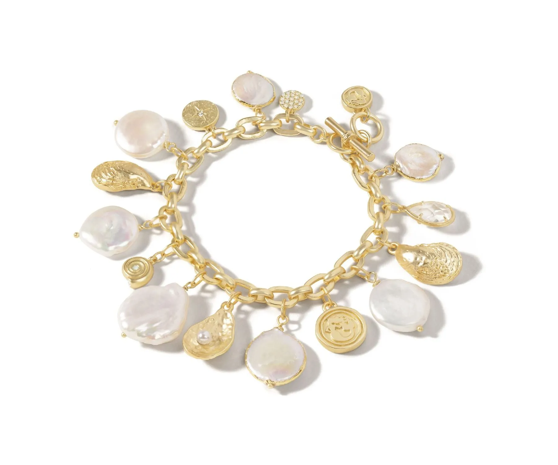 Spartina Pearl Charm Bracelet