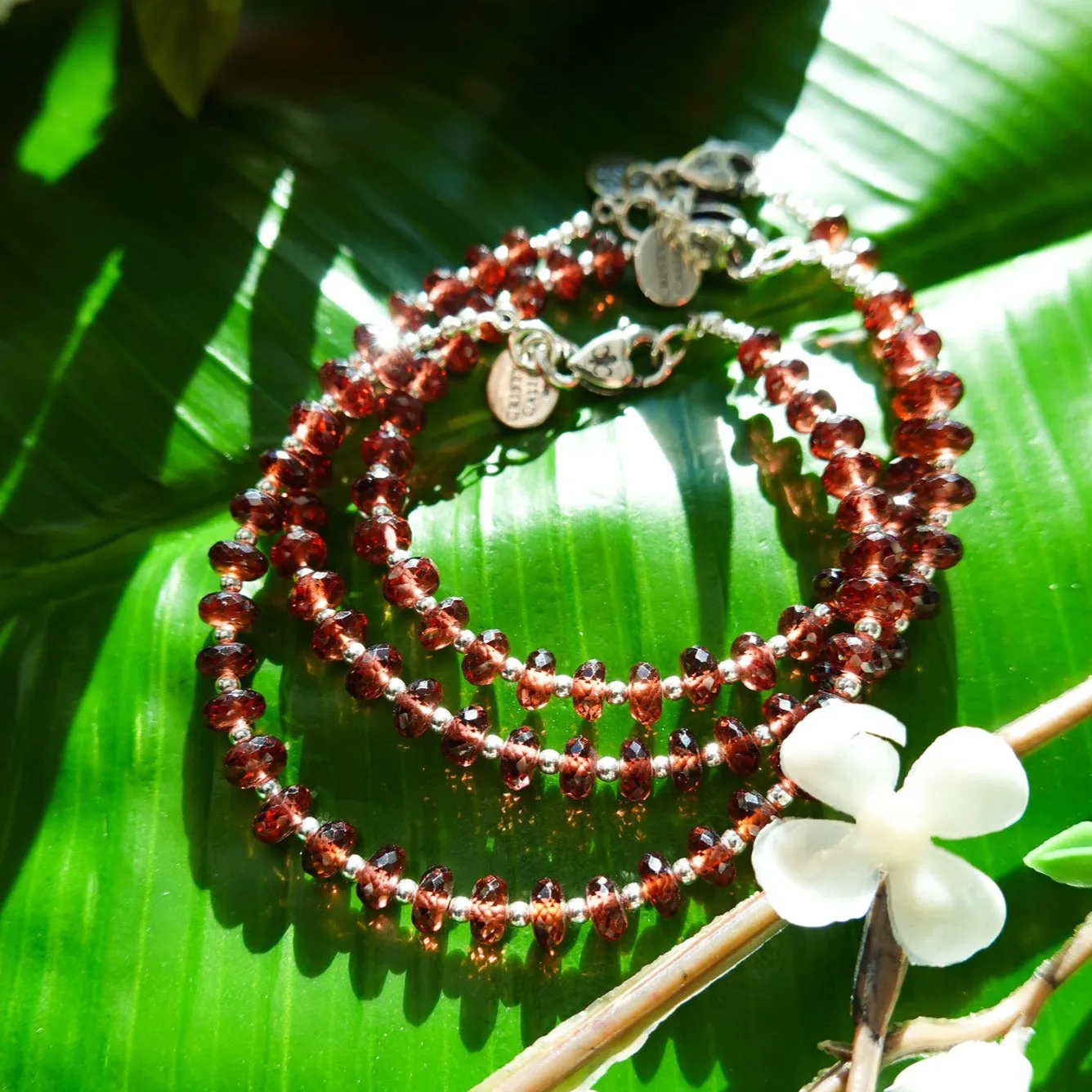 Spicy Romance Garnet Signature Classic Bracelet