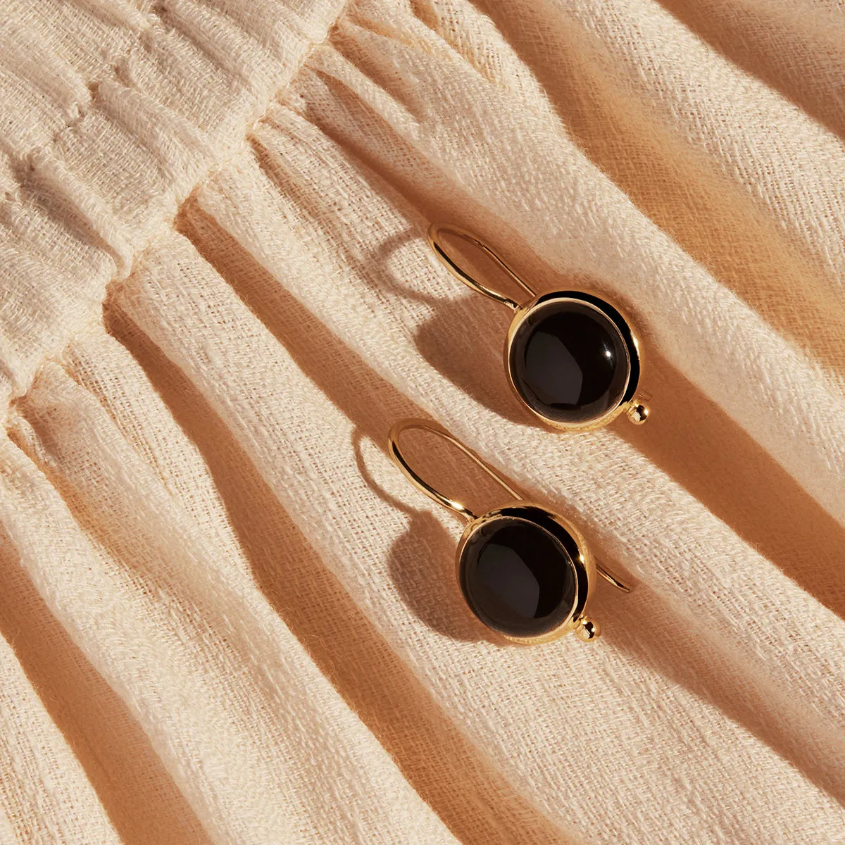 Stargazer Black Onyx Earrings