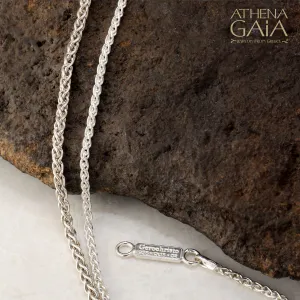 Sterling Silver Spiga Chain