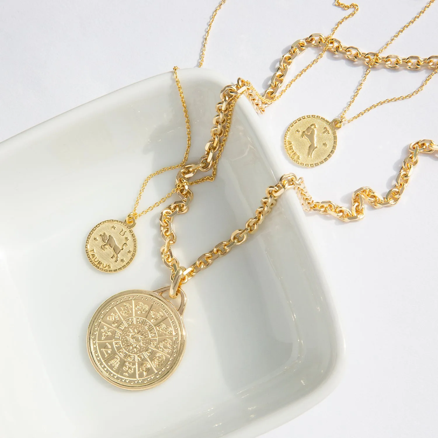 zodiac pendant necklace